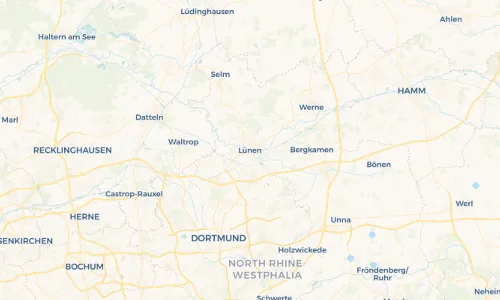 Regenradar Vorschaubild - Aktuelle Niederschläge in Lünen und Umgebung