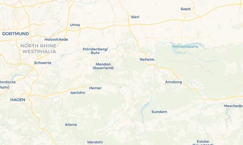 Regenradar Vorschaubild - Aktuelle Niederschläge in Lürbke und Umgebung