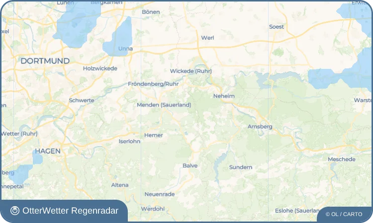 Widget-Vorschau für Lürbke Wetter-Widget-Vorschau mit Vorhersagedaten für Lürbke