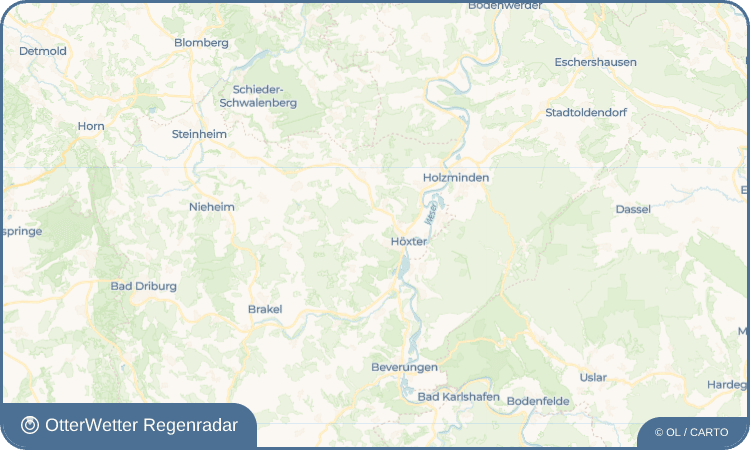 OtterWetter Regenradar-Widget Lütmarsen