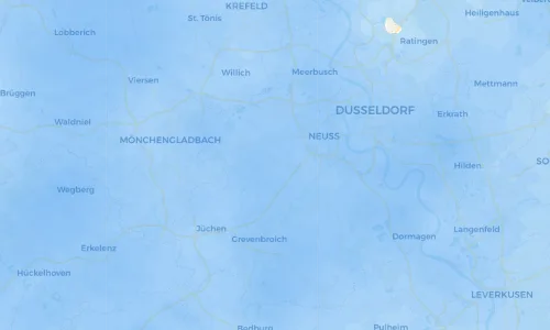 Regenradar Vorschaubild - Aktuelle Niederschläge in Lüttenglehn und Umgebung