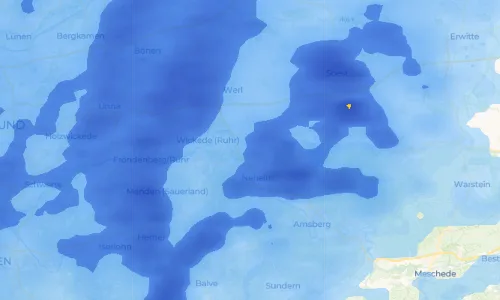 Regenradar Vorschaubild - Aktuelle Niederschläge in Lüttringen und Umgebung