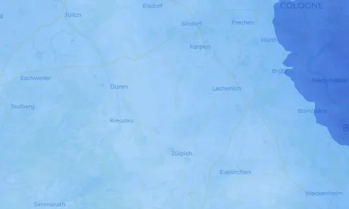 Regenradar Vorschaubild - Aktuelle Niederschläge in Lüxheim und Umgebung