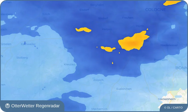Widget-Vorschau für Lüxheim Wetter-Widget-Vorschau mit Vorhersagedaten für Lüxheim