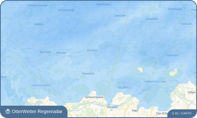 OtterWetter Regenradar-Widget Marbeck