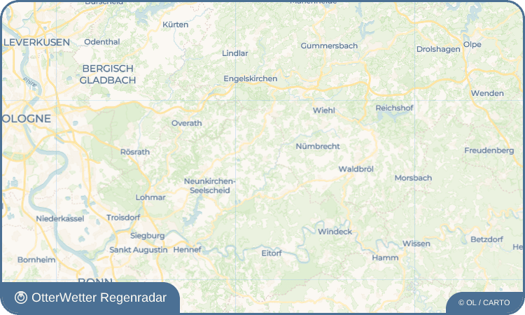 OtterWetter Regenradar-Widget Marienfeld