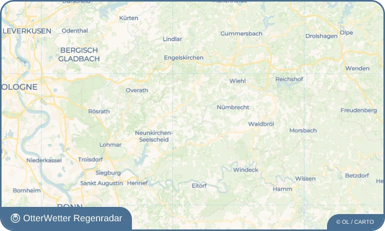 Wetter-Widget-Vorschau mit Vorhersagedaten für Marienfeld