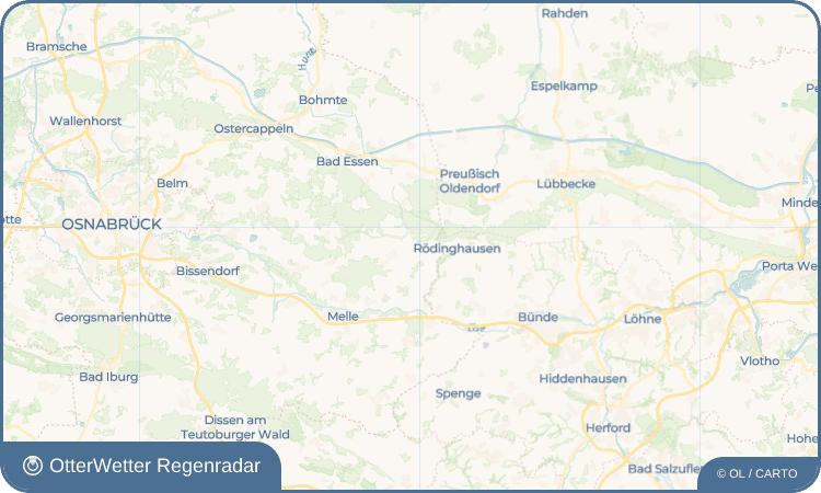 OtterWetter Regenradar-Widget Markendorf