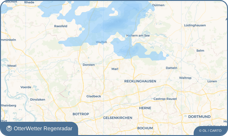 OtterWetter Regenradar-Widget Marl