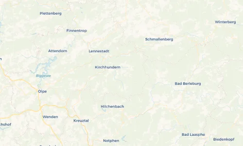 Regenradar Vorschaubild - Aktuelle Niederschläge in Marmecke und Umgebung