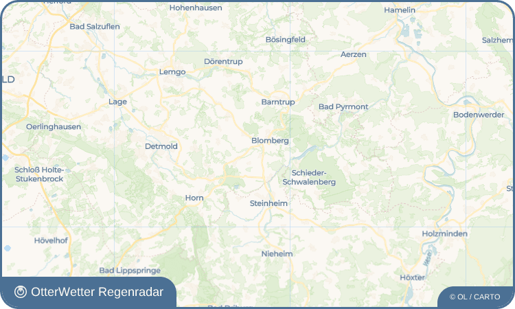 OtterWetter Regenradar-Widget Maspe
