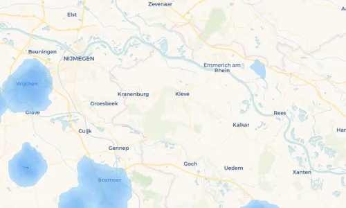 Regenradar Vorschaubild - Aktuelle Niederschläge in Materborn und Umgebung