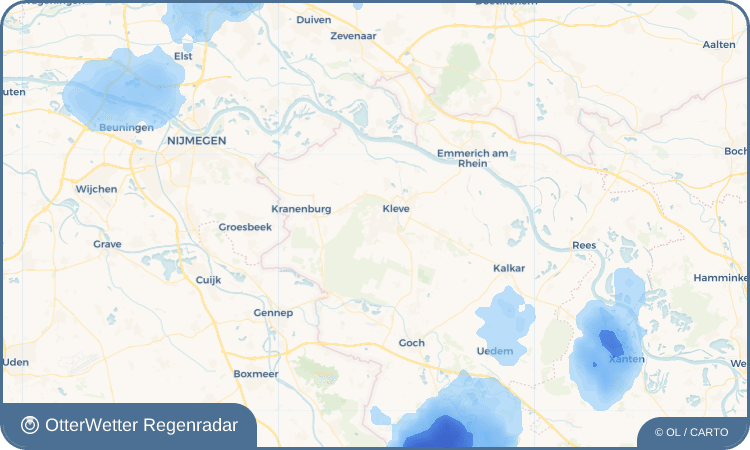 Widget-Vorschau für Materborn Wetter-Widget-Vorschau mit Vorhersagedaten für Materborn