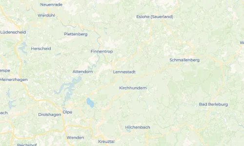 Regenradar Vorschaubild - Aktuelle Niederschläge in Maumke und Umgebung