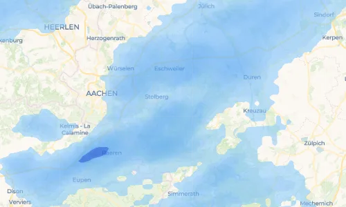 Regenradar Vorschaubild - Aktuelle Niederschläge in Mausbach und Umgebung