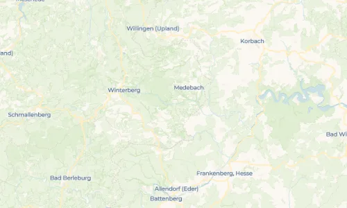 Regenradar-Vorschau: aktuelle Niederschläge in Medelon und Umgebung