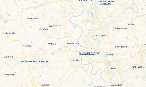Regenradar Vorschaubild - Aktuelle Niederschläge in Meerbusch und Umgebung