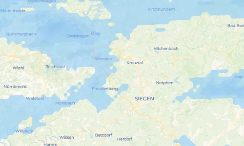 Regenradar Vorschaubild - Aktuelle Niederschläge in Meiswinkel und Umgebung
