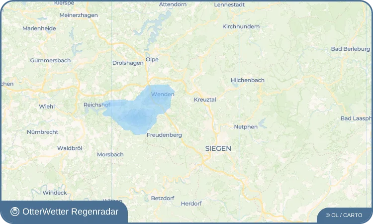 Widget-Vorschau für Meiswinkel Wetter-Widget-Vorschau mit Vorhersagedaten für Meiswinkel