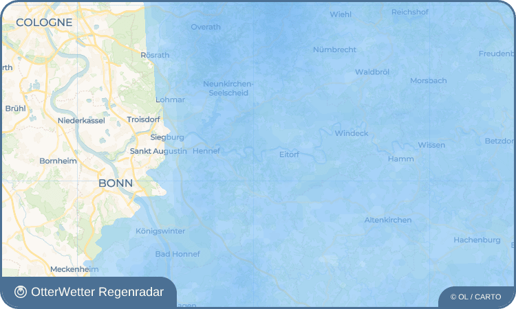 OtterWetter Regenradar-Widget Merten (Sieg)
