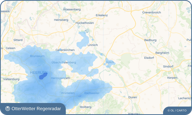 OtterWetter Regenradar-Widget Merzenhausen