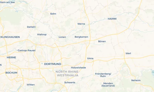Regenradar Vorschaubild - Aktuelle Niederschläge in Methler und Umgebung