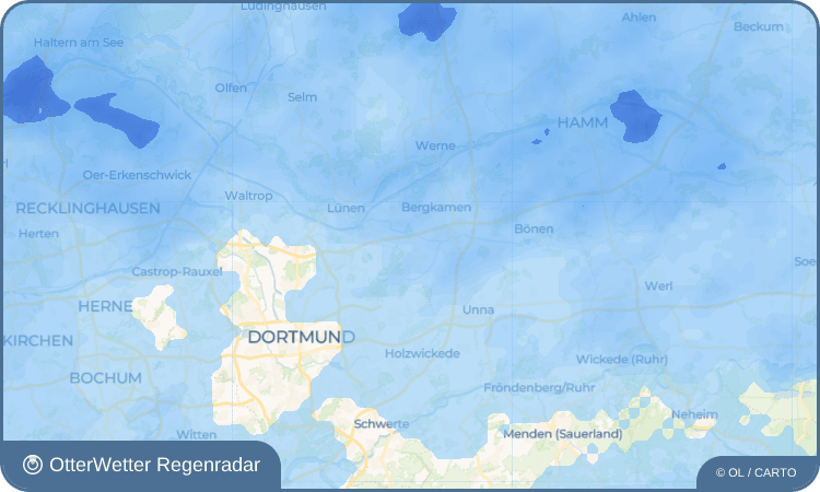 OtterWetter Regenradar-Widget Methler