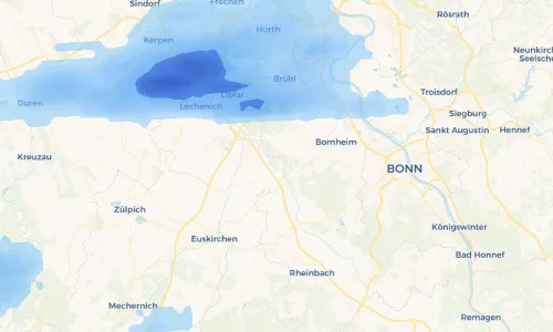 Regenradar Vorschaubild - Aktuelle Niederschläge in Metternich und Umgebung