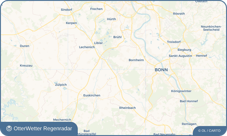 Widget-Vorschau für Metternich Wetter-Widget-Vorschau mit Vorhersagedaten für Metternich