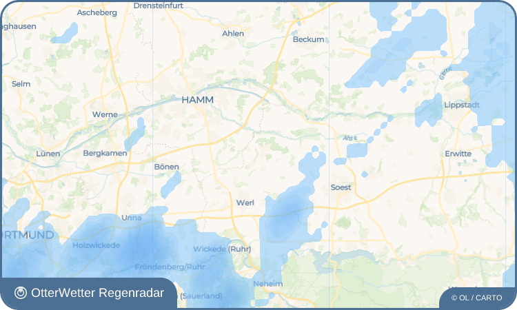 OtterWetter Regenradar-Widget Meyerich