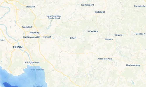 Regenradar Vorschaubild - Aktuelle Niederschläge in Mierscheid und Umgebung