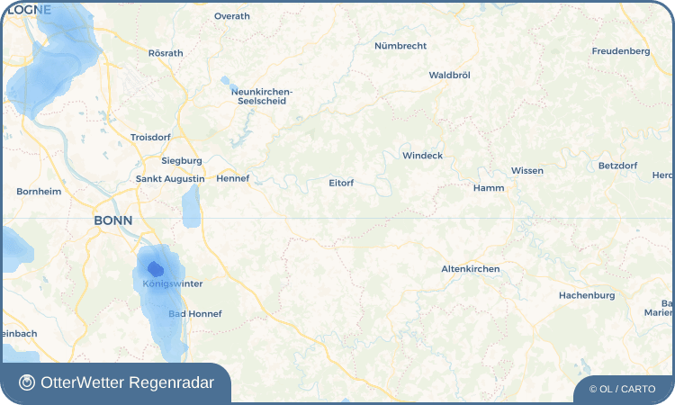 OtterWetter Regenradar-Widget Mierscheid