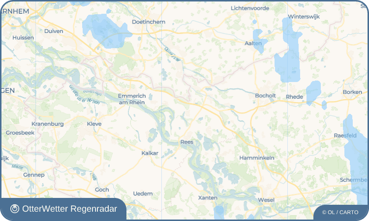 Widget-Vorschau für Millingen Wetter-Widget-Vorschau mit Vorhersagedaten für Millingen