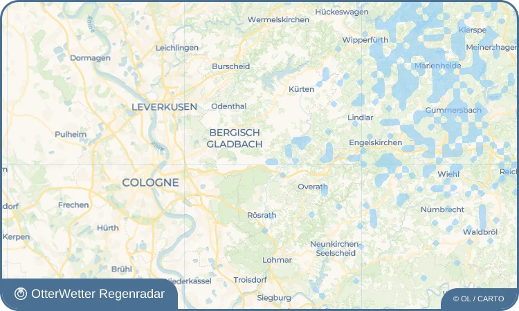 Widget-Vorschau für Moitzfeld Wetter-Widget-Vorschau mit Vorhersagedaten für Moitzfeld