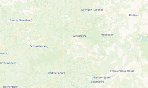 Regenradar Vorschaubild - Aktuelle Niederschläge in Mollseifen und Umgebung