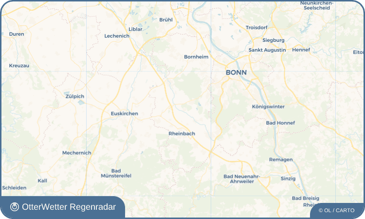 OtterWetter Regenradar-Widget Morenhoven