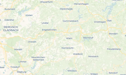 Regenradar Vorschaubild - Aktuelle Niederschläge in Mühlen und Umgebung