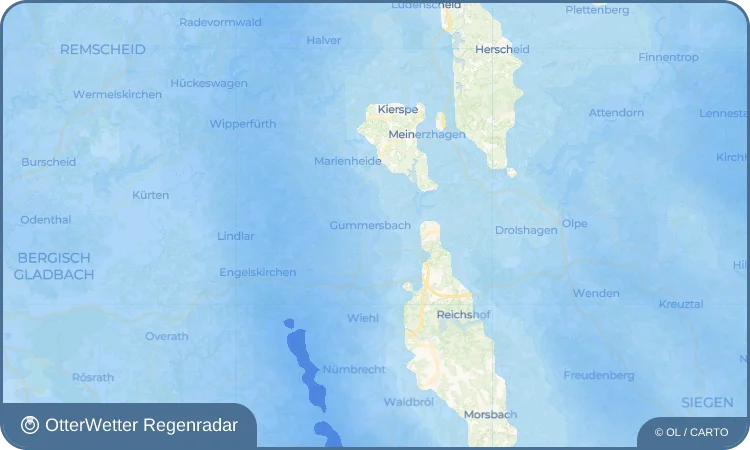 Wetter-Widget-Vorschau mit Vorhersagedaten für Mühlenseßmar