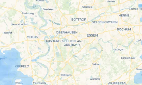Regenradar Vorschaubild - Aktuelle Niederschläge in Mülheim an der Ruhr und Umgebung