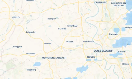 Regenradar-Vorschau: aktuelle Niederschläge in Münchheide und Umgebung
