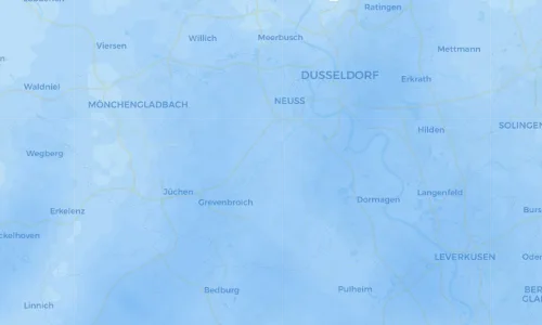 Regenradar Vorschaubild - Aktuelle Niederschläge in Münchrath und Umgebung