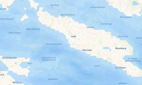 Regenradar Vorschaubild - Aktuelle Niederschläge in Müssen und Umgebung