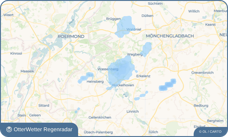 OtterWetter Regenradar-Widget Myhl