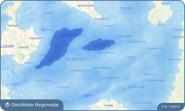 OtterWetter Regenradar-Widget Nagelsberg