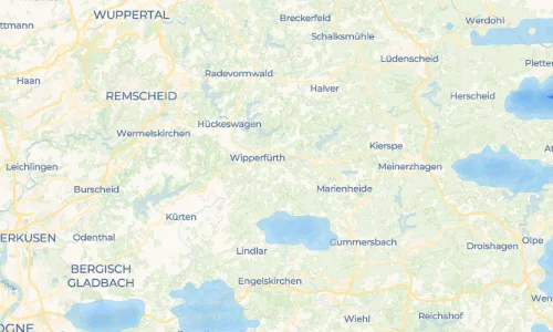 Regenradar Vorschaubild - Aktuelle Niederschläge in Nagelsbüchel und Umgebung