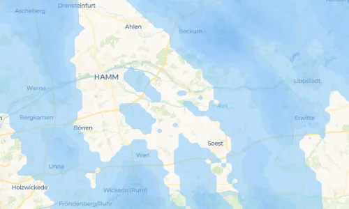 Regenradar Vorschaubild - Aktuelle Niederschläge in Nateln und Umgebung