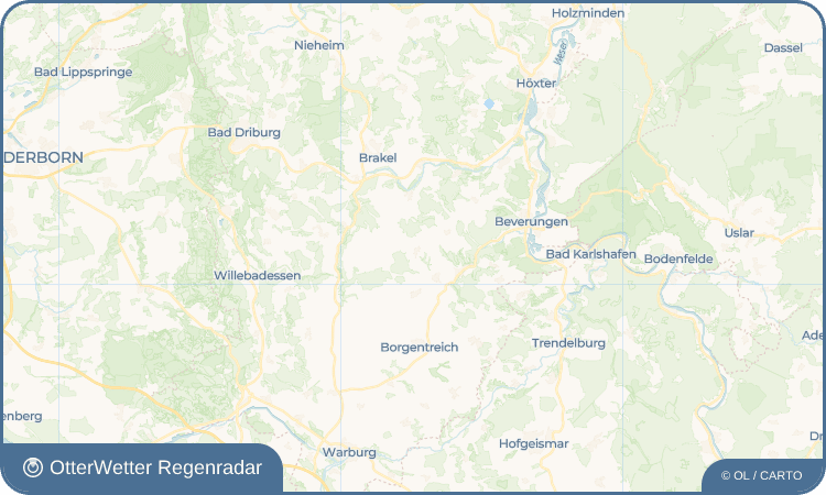 OtterWetter Regenradar-Widget Natingen