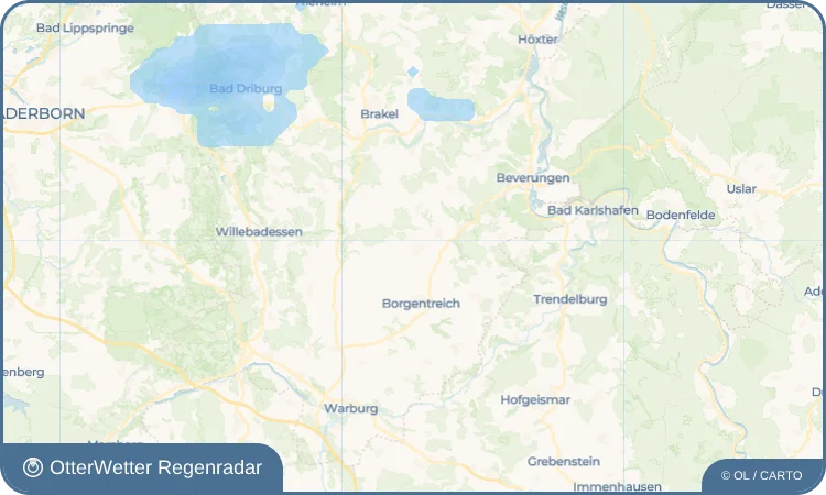 Wetter-Widget-Vorschau mit Vorhersagedaten für Natzungen