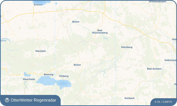 Widget-Vorschau für Nehden Wetter-Widget-Vorschau mit Vorhersagedaten für Nehden