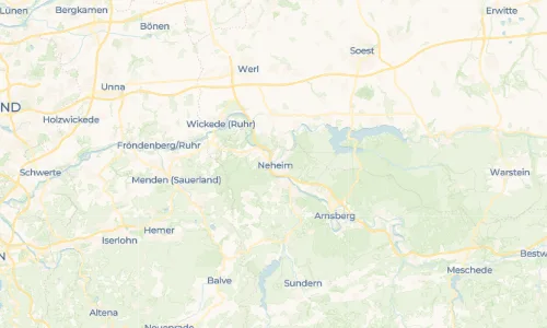 Regenradar Vorschaubild - Aktuelle Niederschläge in Neheim und Umgebung